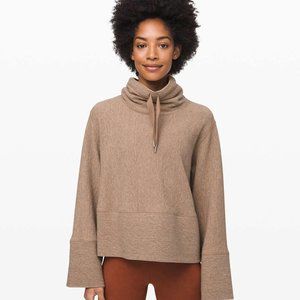 Retreat Yourself Hoodie, Heathered Soft Sand